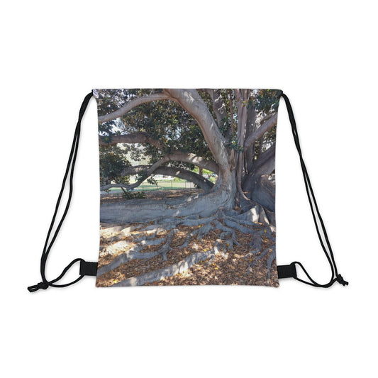 Tree in Balboa Park  Outdoor Drawstring Bag