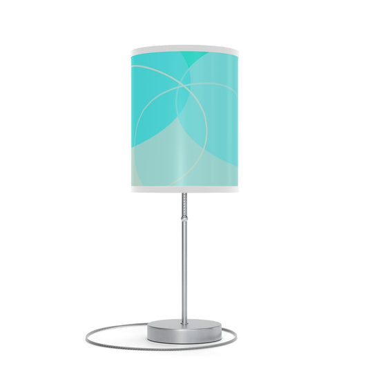 Teal Lamp on a Stand, US|CA plug